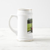 Zebedees stoommachine in Lappa Valley Bierpul (Links)