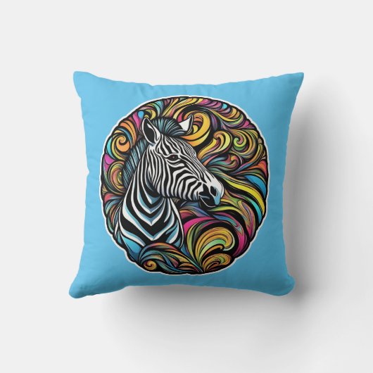 Zebra 1 kussen (Achterkant)