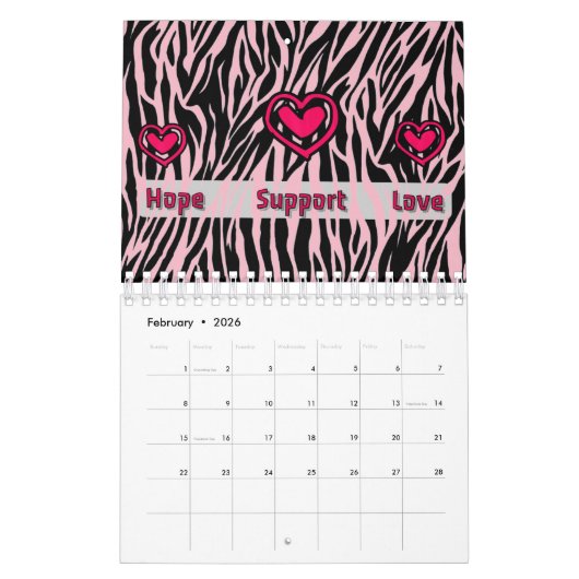 zebra 2019 kalender (Feb 2026)