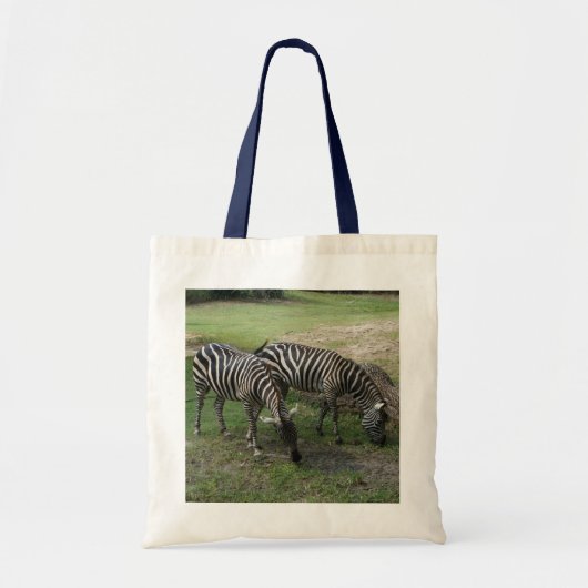 Zebra #2 Canvas tas (Voorkant)