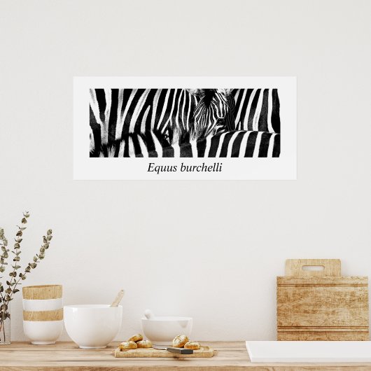 Zebra #2 Poster (Cuisine)