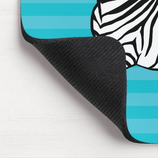Zebra 3 Mousepad Muismat (Hoek)