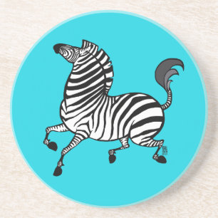 Zebra 3 Zandsteen Onderzetter