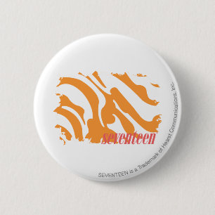 Zebra 4 ronde button 5,7 cm