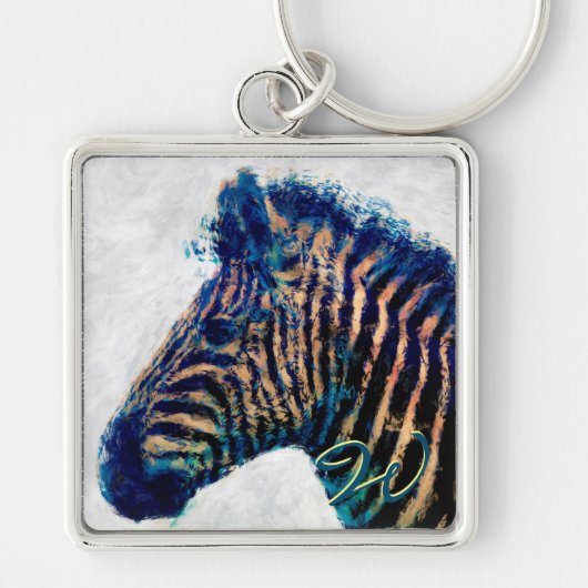 ZEBRA 4 SLEUTELHANGER (Voorkant)
