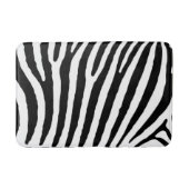 Zebra Aangepaste middenbalstand Badmat (Voorkant)