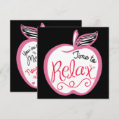 Zebra ABC's Kaarten voor de waardering van leraren (Voorkant / Achterkant)