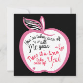 Zebra ABC's Kaarten voor de waardering van leraren (Achterkant)