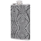 Zebra Abstract Z&W Heupfles (Links)