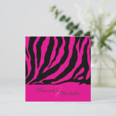 zebra/ achtergrondkleur kaart (Staand voorkant)