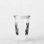 Zebra Acryl Tumbler Acryl Drinkbeker (Links)