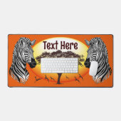 Zebra African Savanna Wild Animal (Clavier et souris)