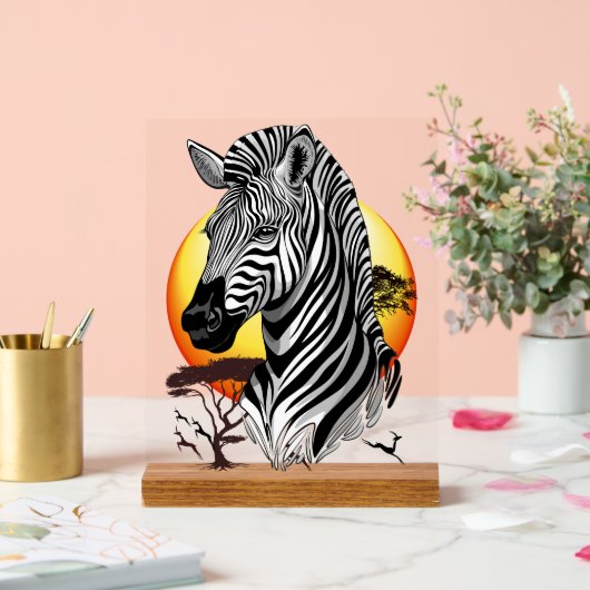 Zebra African Savanna Wild Animal (Mariage)