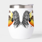 Zebra African Savanna Wild Animal (Gauche)