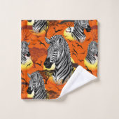 Zebra African Savanna Wild Animal (Gant de toilette)