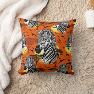 Zebra African Savanna Wild Animal Kussen