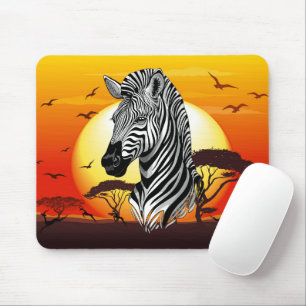 Zebra African Savanna Wild Animal Muismat