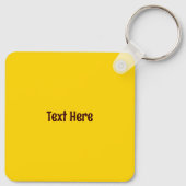 Zebra African Savanna Wild Animal Sleutelhanger (Achterkant)