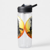 Zebra African Savanna Wild Animal Waterfles (Links)