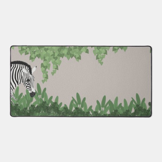 Zebra amongst Leaves (Recto)
