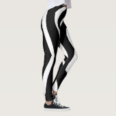 Zebra Animal Pattern#3 Designer Tights Legging (Rechts)