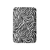 Zebra Animal Print Badmat (Voorkant Verticaal)