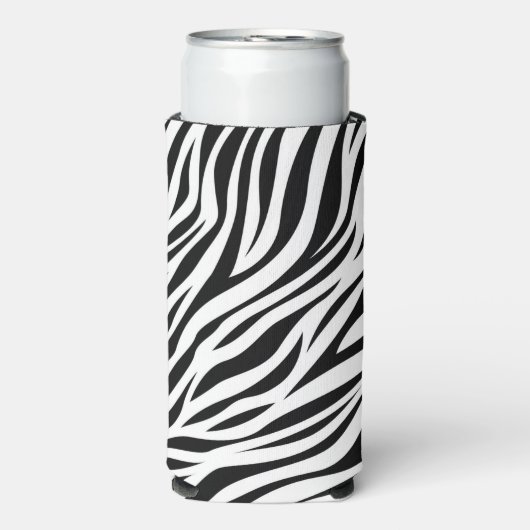 Zebra Animal Skin Print Pattern-15391 (Seltzer Voorkant)