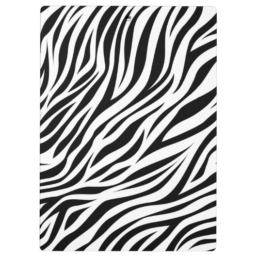Zebra Animal Skin Print Pattern-15391 Klembord (Achterkant)