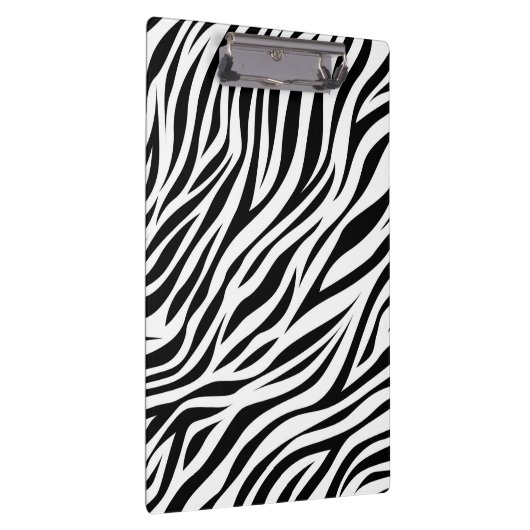 Zebra Animal Skin Print Pattern-15391 Klembord (Rechts)