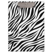 Zebra Animal Skin Print Pattern-15391 Klembord (Voorkant)