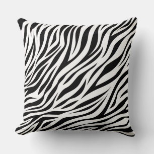 Zebra Animal Skin Print Pattern-15391 Kussen