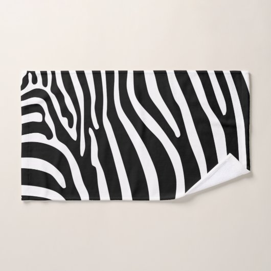 Zebra Animalprint (Serviette à main)
