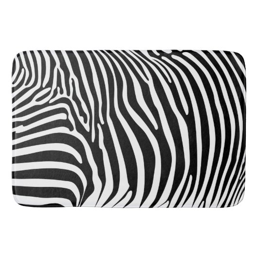 Zebra Animalprint Badmat (Voorkant)