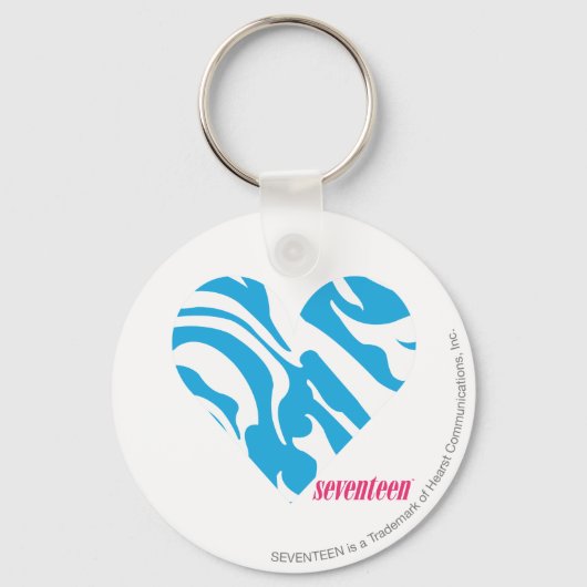 Zebra Aqua 2 Sleutelhanger (Voorkant)