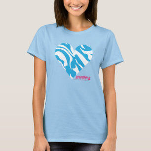 Zebra Aqua 2 T-shirt