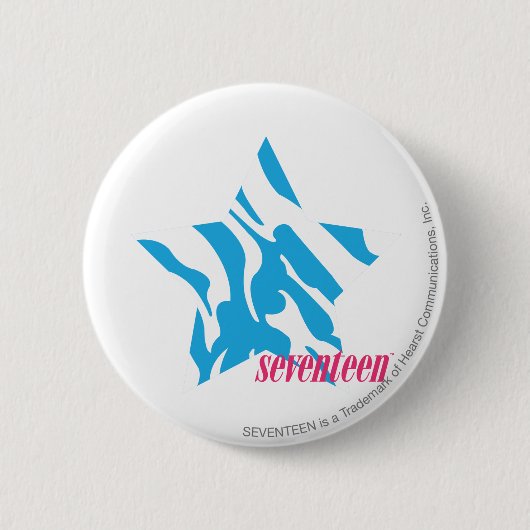 Zebra Aqua 3 Ronde Button 5,7 Cm (Voorkant)