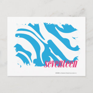 Zebra Aqua 4 Briefkaart