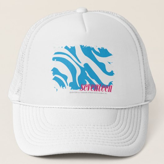 Zebra Aqua 4 Trucker Pet (Voorkant)