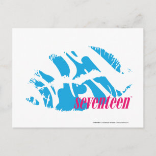 Zebra Aqua Briefkaart