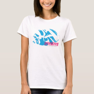 Zebra Aqua T-shirt