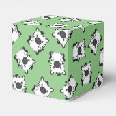 Zebra-Baby shower Bedankdoosjes (Achterkant)