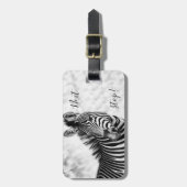 Zebra bagage label (Voorkant verticaal)