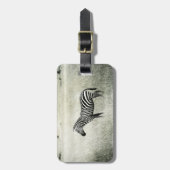 Zebra Bagagelabel (Voorkant verticaal)