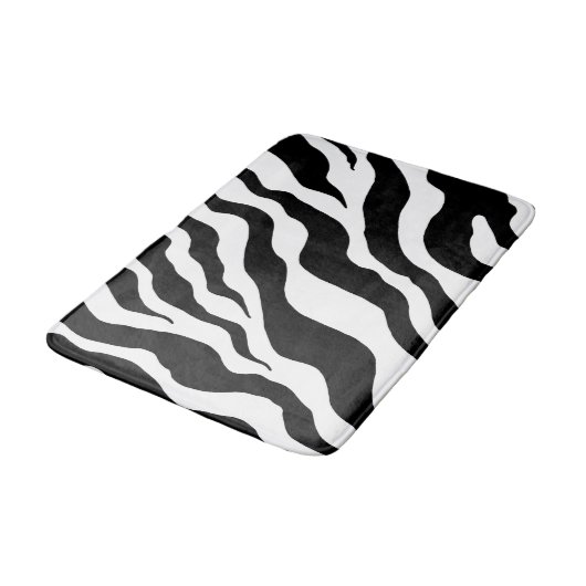 Zebra Bath Mat (Gekanteld)