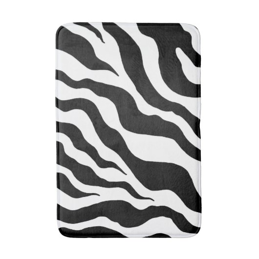 Zebra Bath Mat (Voorkant Verticaal)