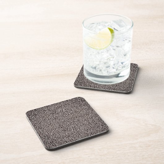 Zebra Beverage Coaster Bier Onderzetter (Rechterzijde)