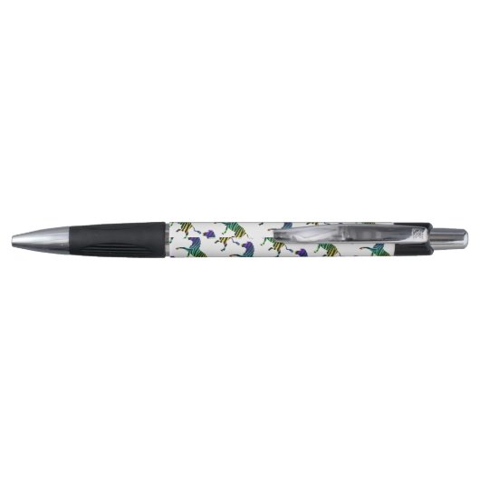 Zebra Black en Rainbow Silhouette Pen (Achterkant)