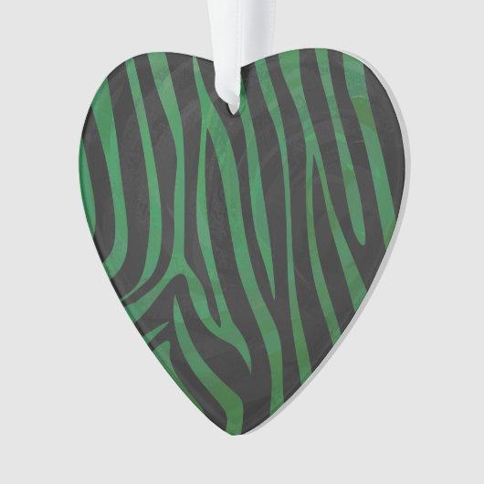 Zebra Black et Green Print (devant)