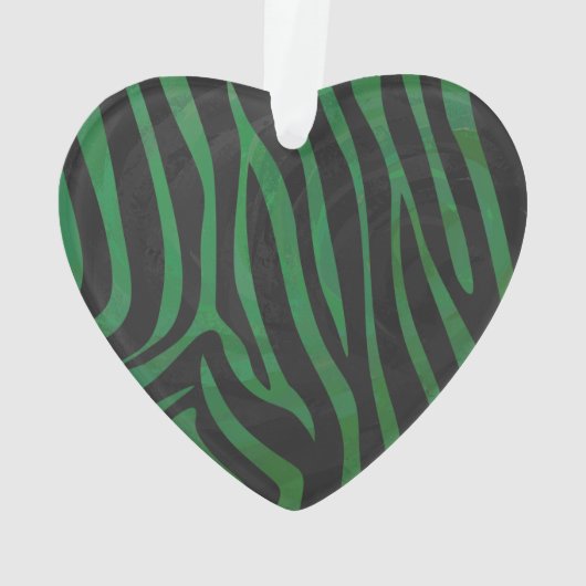 Zebra Black et Green Print (dos)