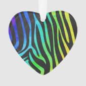 Zebra Black et Rainbow Print (devant)